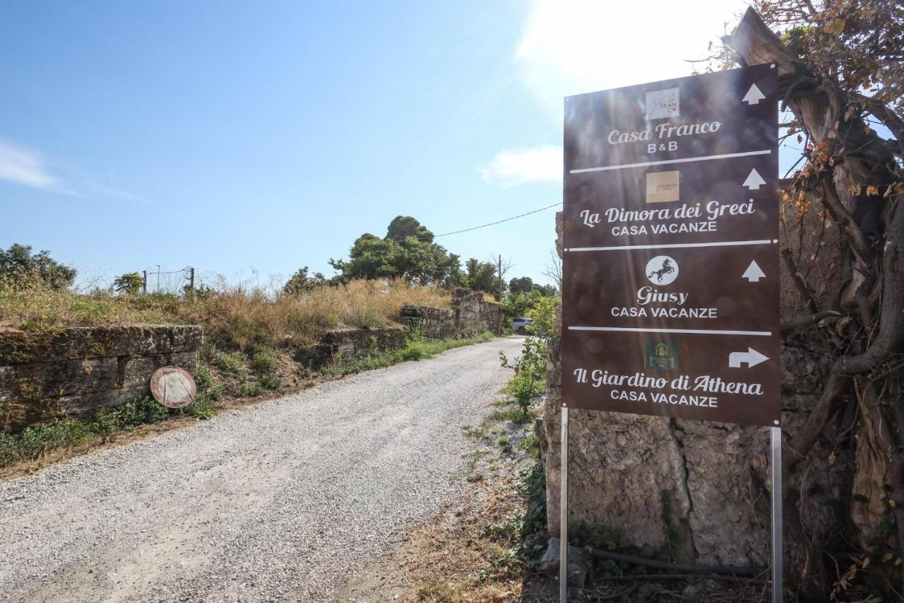 Dimora Dei Greci Villa Paestum Buitenkant foto